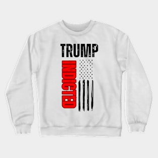 Trump Indicted Red Crewneck Sweatshirt